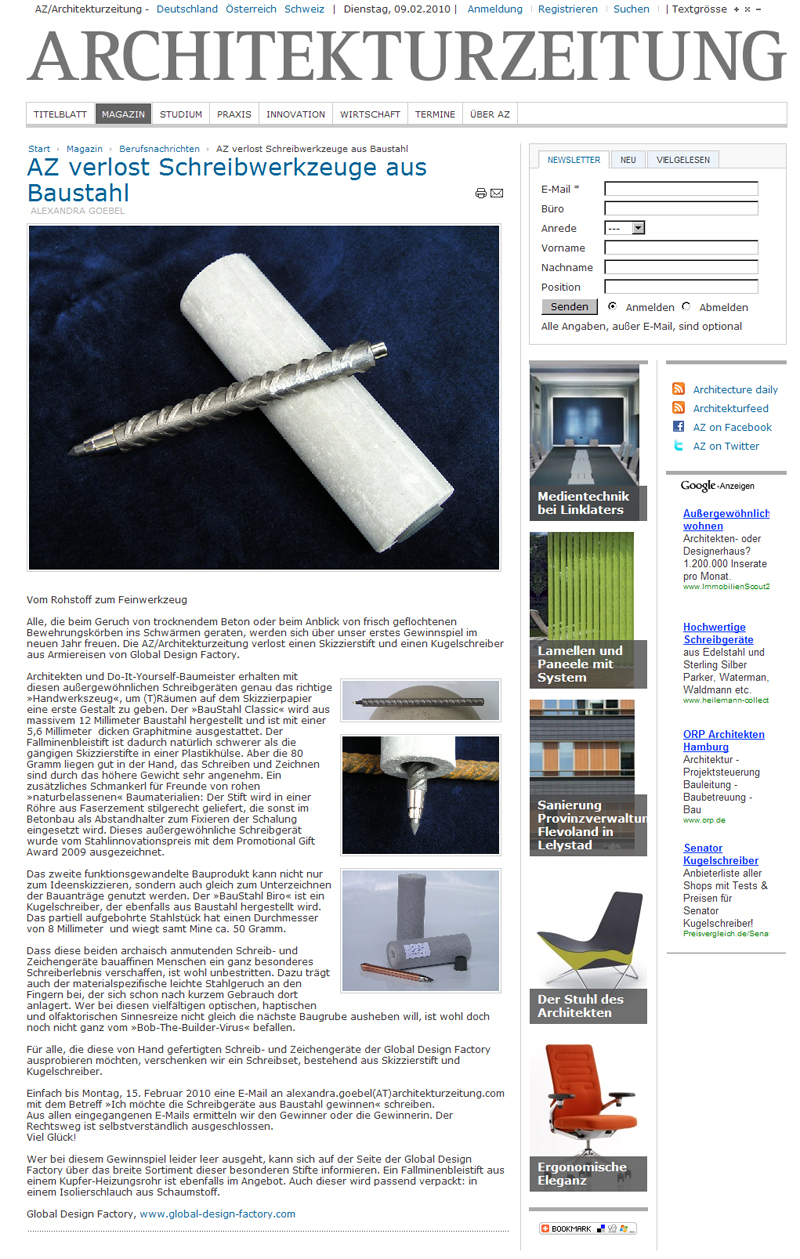 Architekturzeitung