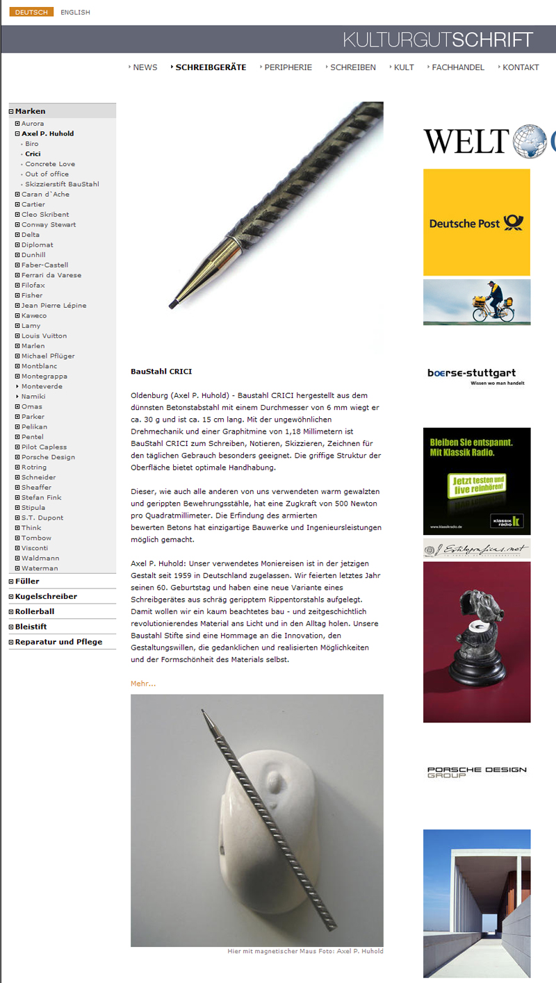 Kulturgut Schrift